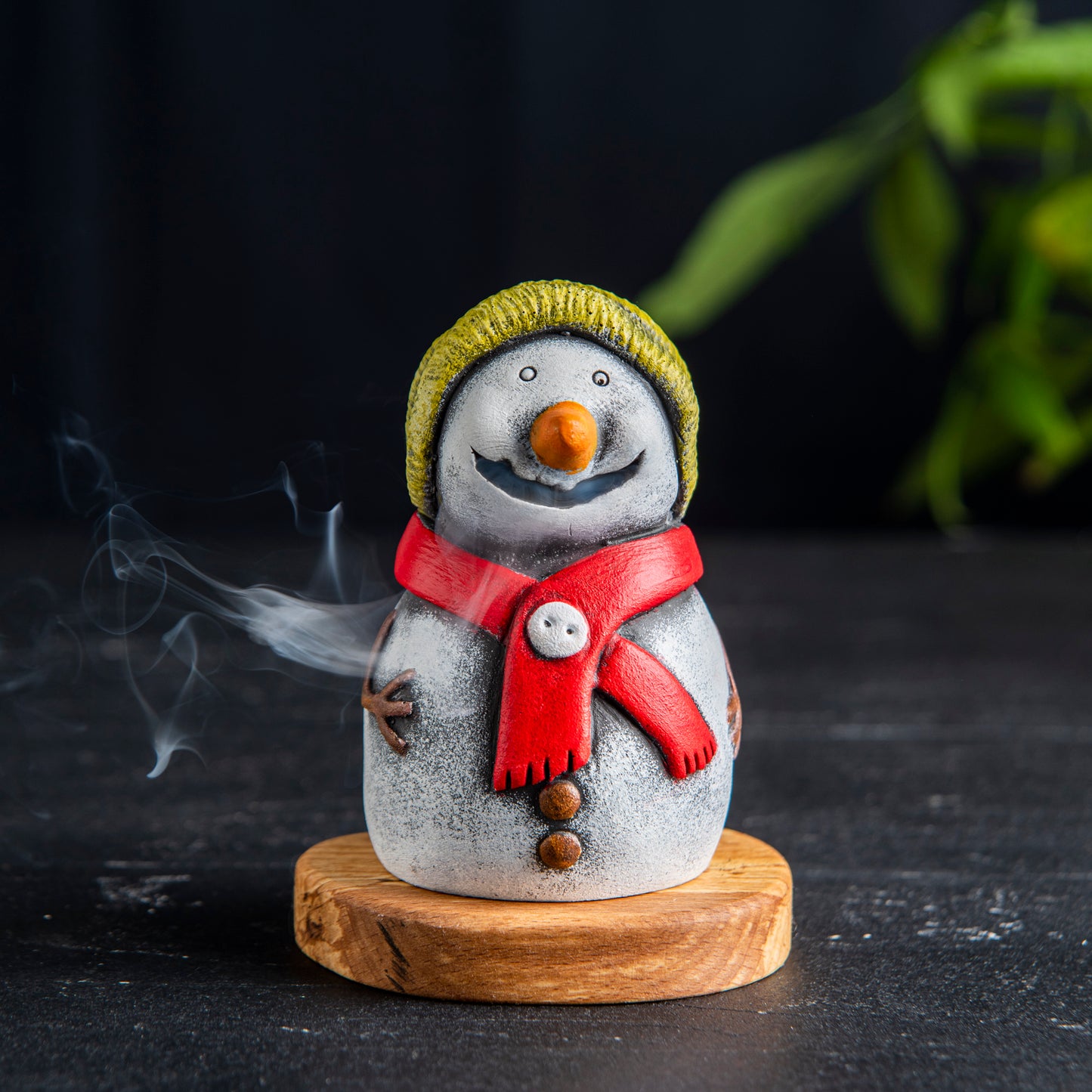 Snowman Incense Holder, Winter, Noel (waking) 4 units