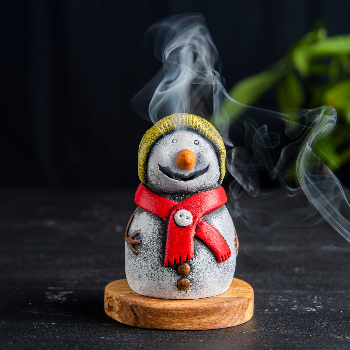 Snowman Incense Holder, Winter, Noel (waking) 4 units