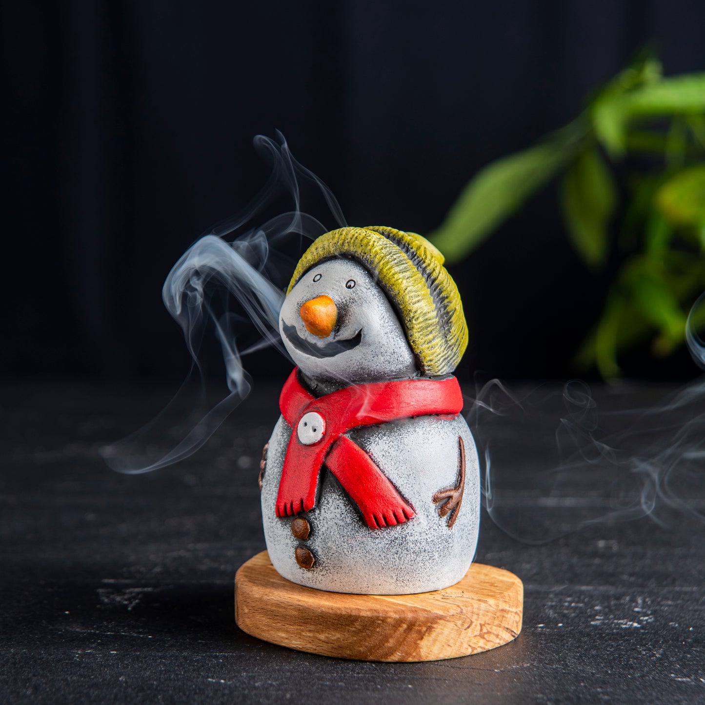 Snowman Incense Holder, Winter, Noel (waking) 4 units