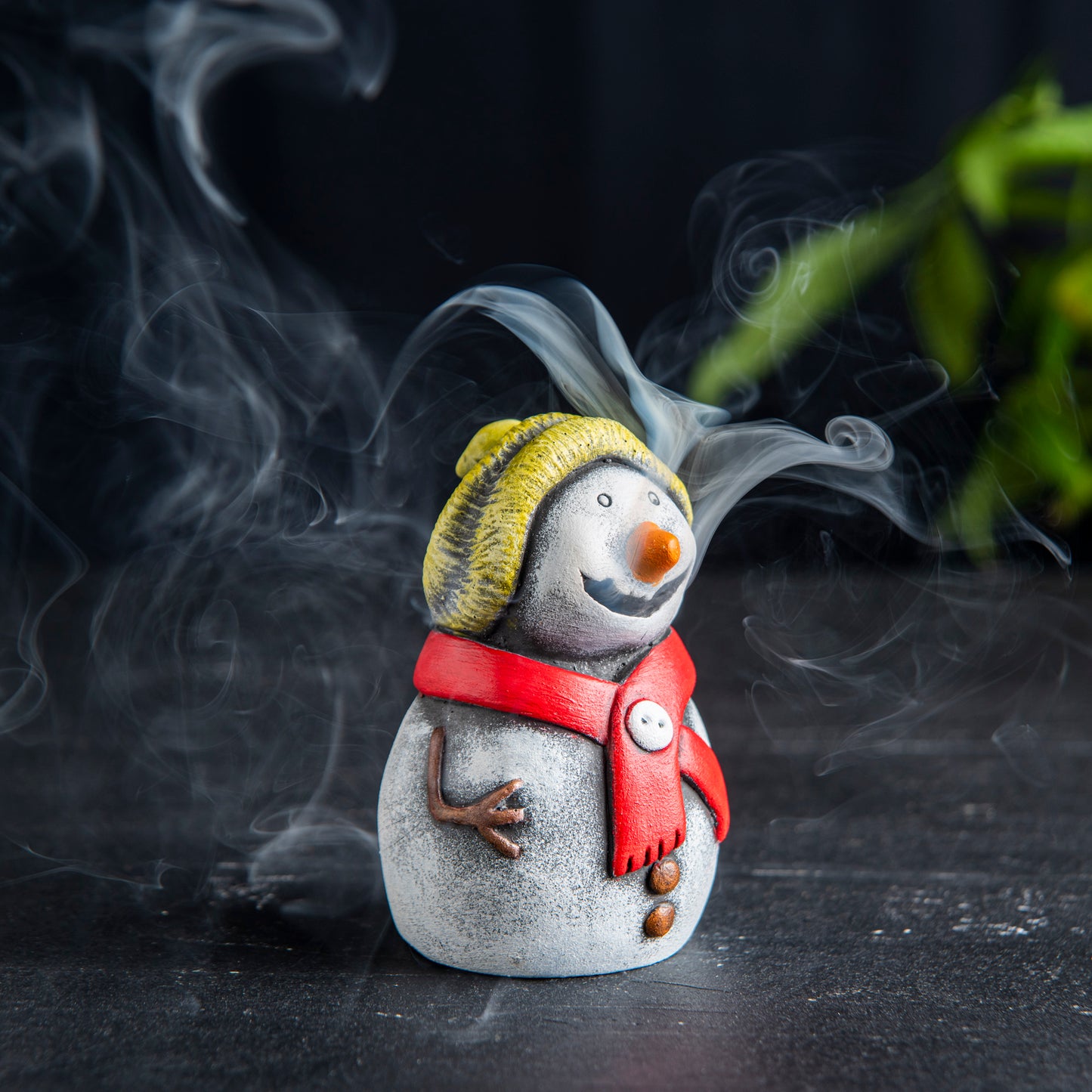 Snowman Incense Holder, Winter, Noel (waking) 4 units