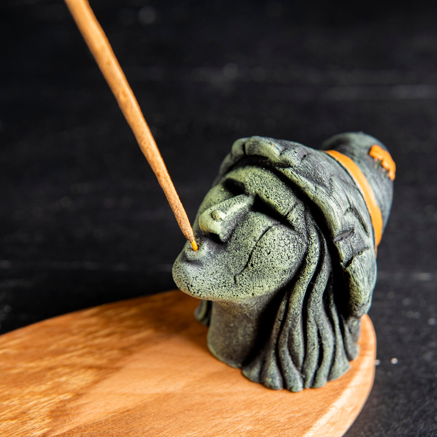 Witch Incense Holder, Incense Holder for Halloween, spooky halloween gift  (waking) 4 units