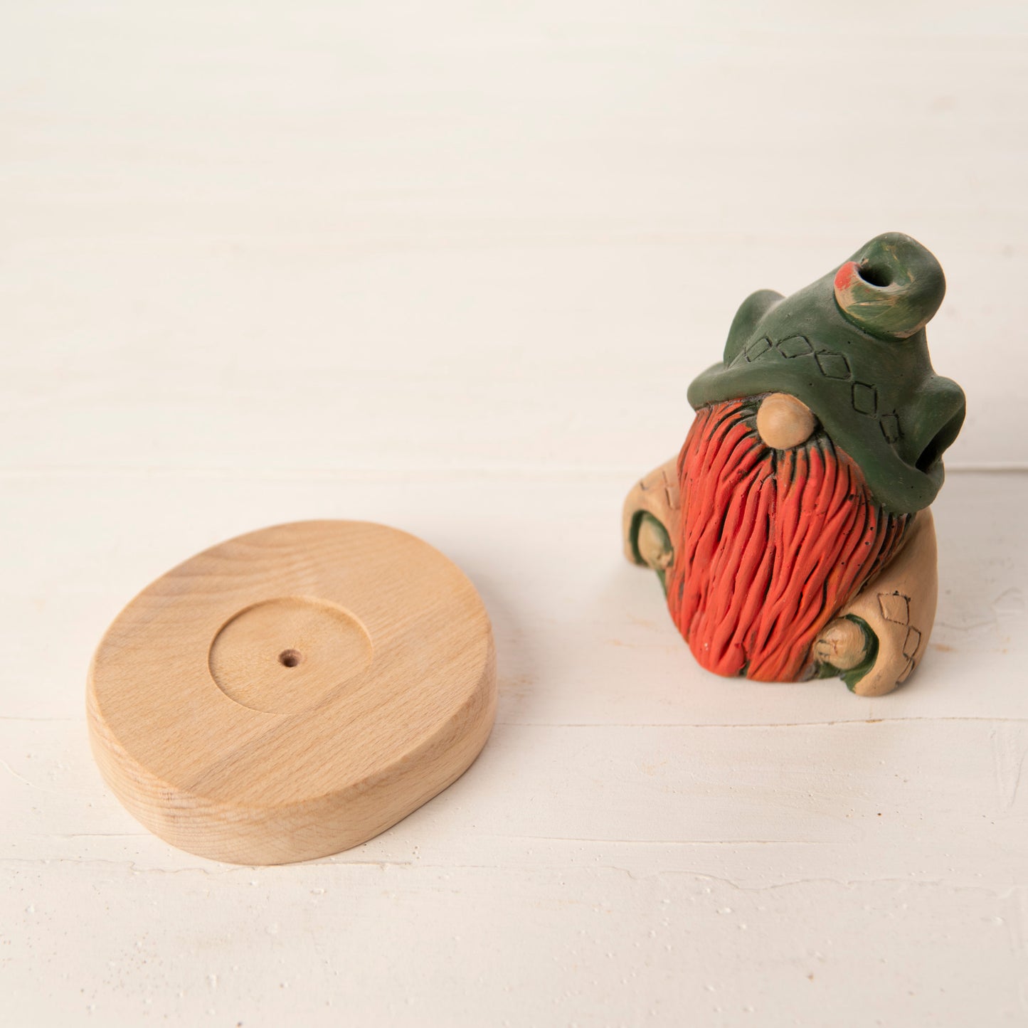 Genome Dwarf Incense Holder, Handmade Lucky Incense Holder  (waking) 4 units