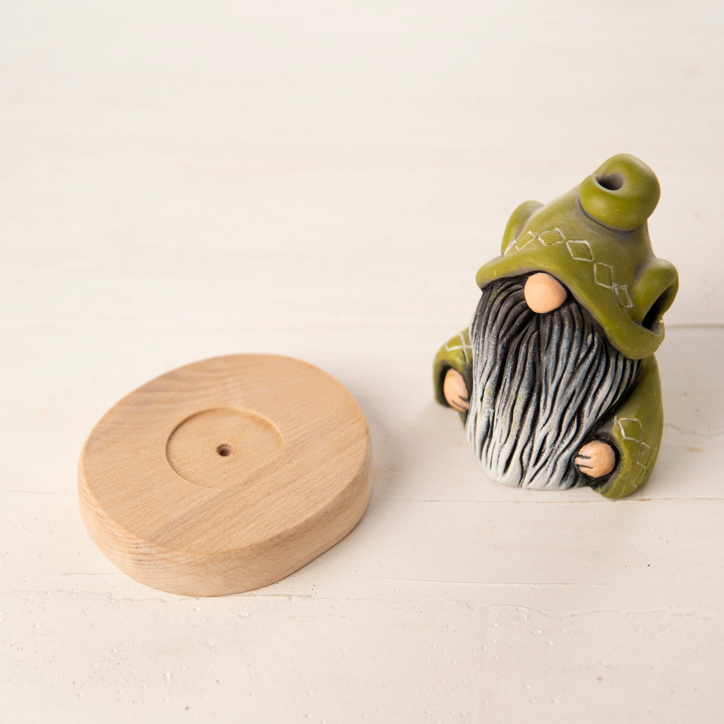 Genome Dwarf Incense Holder, Handmade Lucky Incense Holder  (waking) 4 units