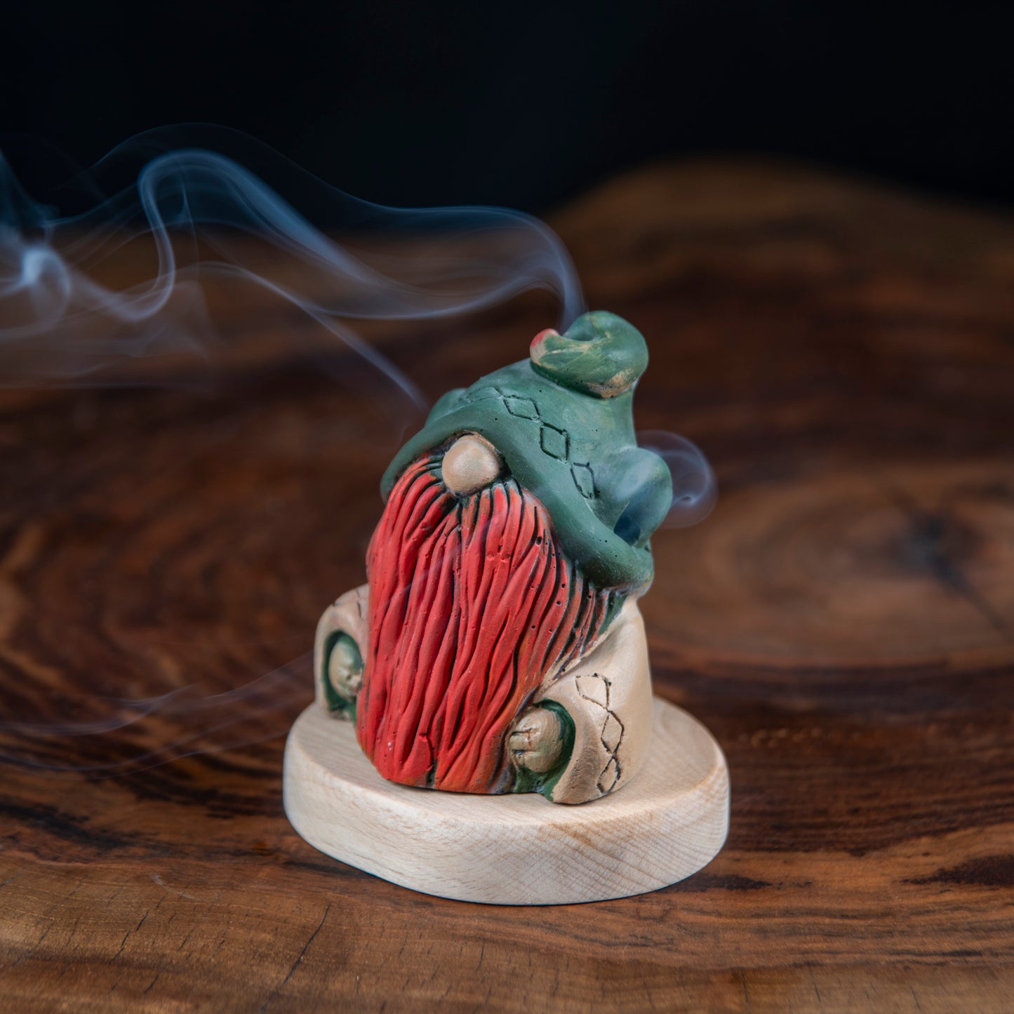 Genome Dwarf Incense Holder, Handmade Lucky Incense Holder  (waking) 4 units