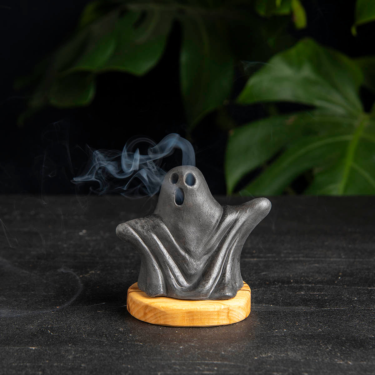 Spooky Halloween Ghost Incense Holder(Small), Ghost for Halloween (waking) 4 units